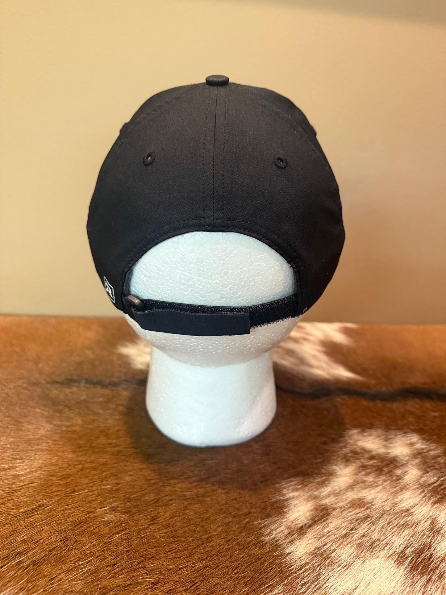 Black Relaxed Punisher Hat