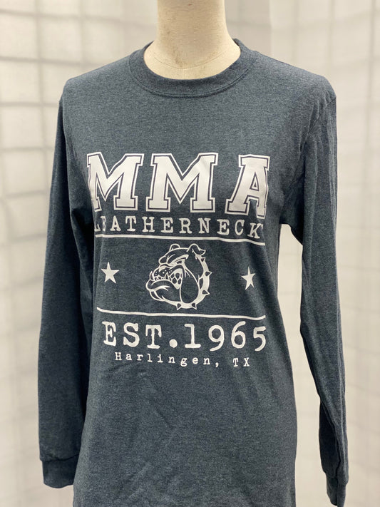 MMA Gray Long Sleeve Tee