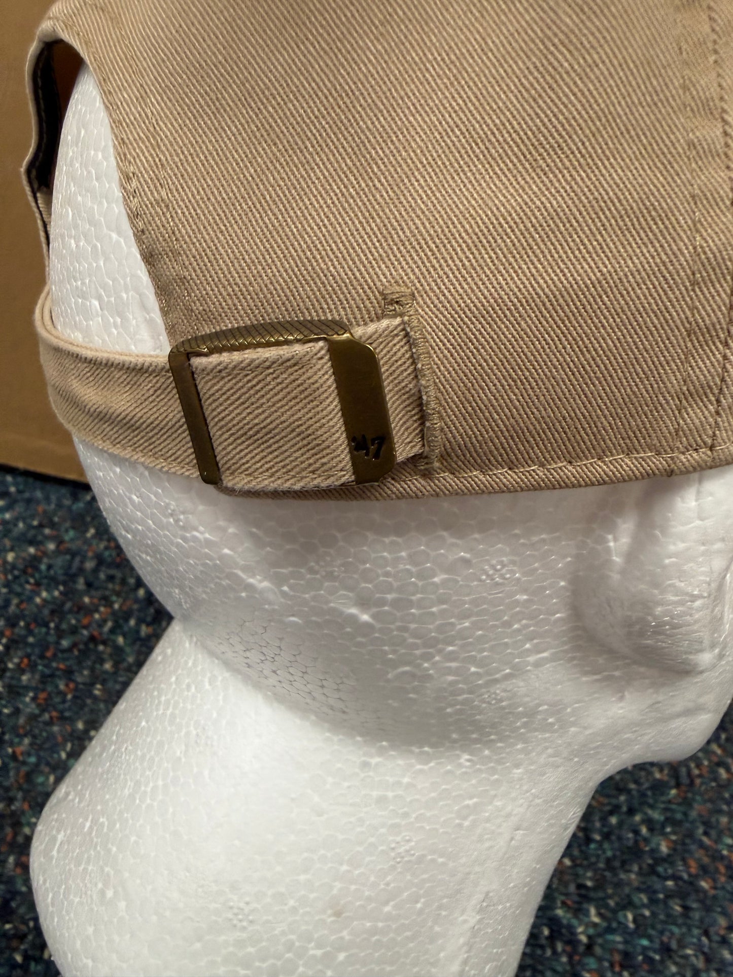 Khaki ‘47Brand Cotton Circle Logo Cap