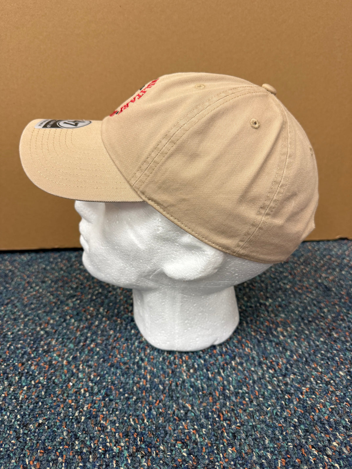 Khaki ‘47Brand Cotton Circle Logo Cap