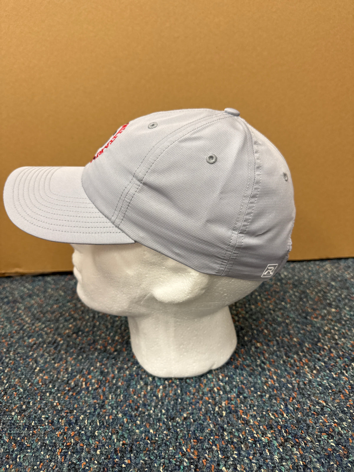 Light Grey Circle Logo Cap