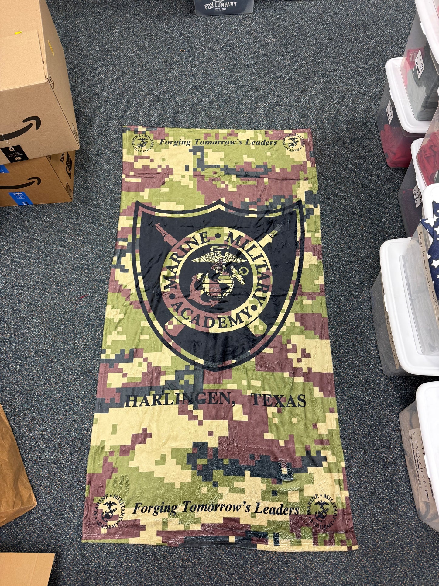 MMA Camo Beach Towel