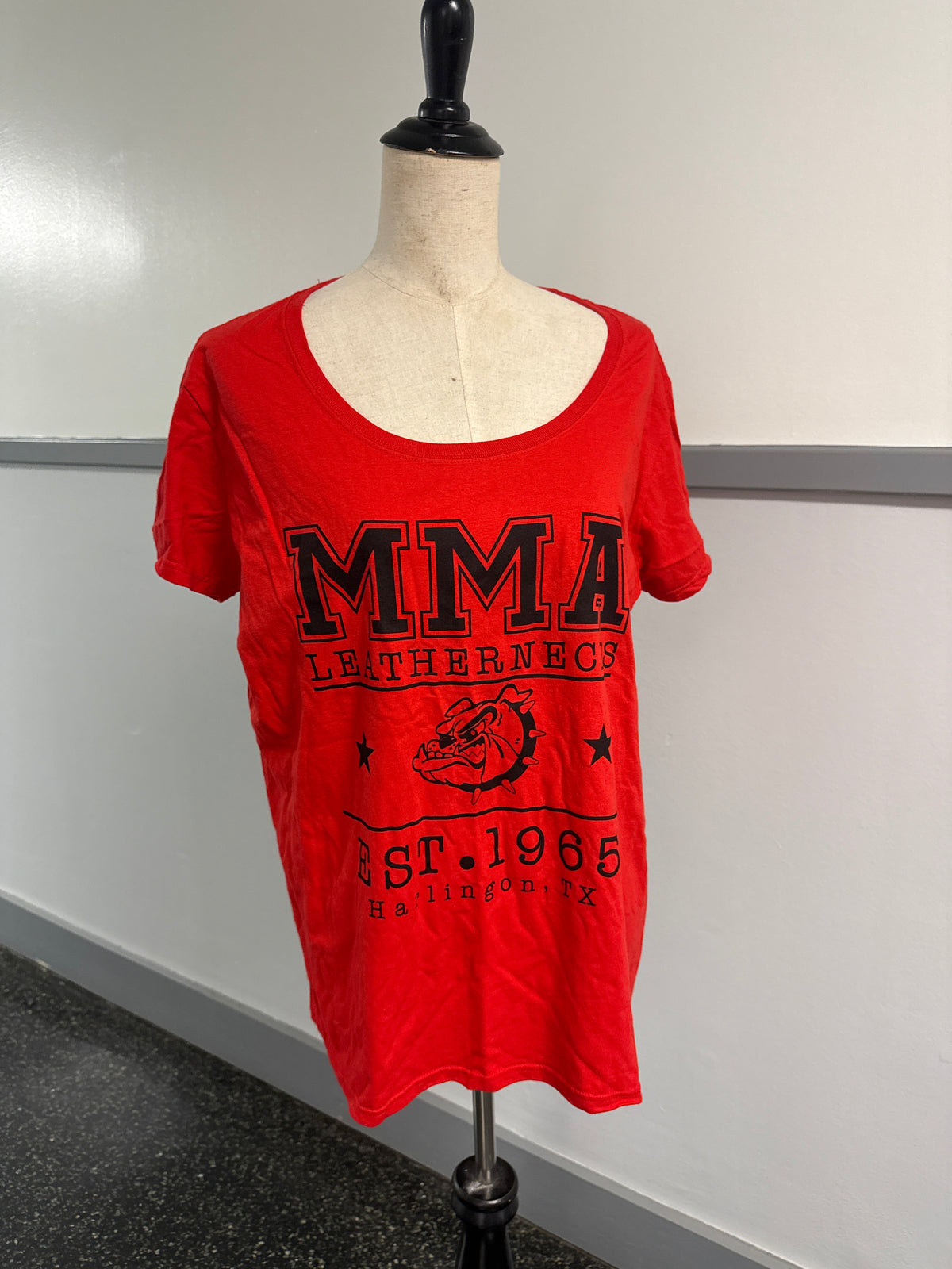 Clearance: Women MMA Leatherneck Scoop Neck, Tshirt
