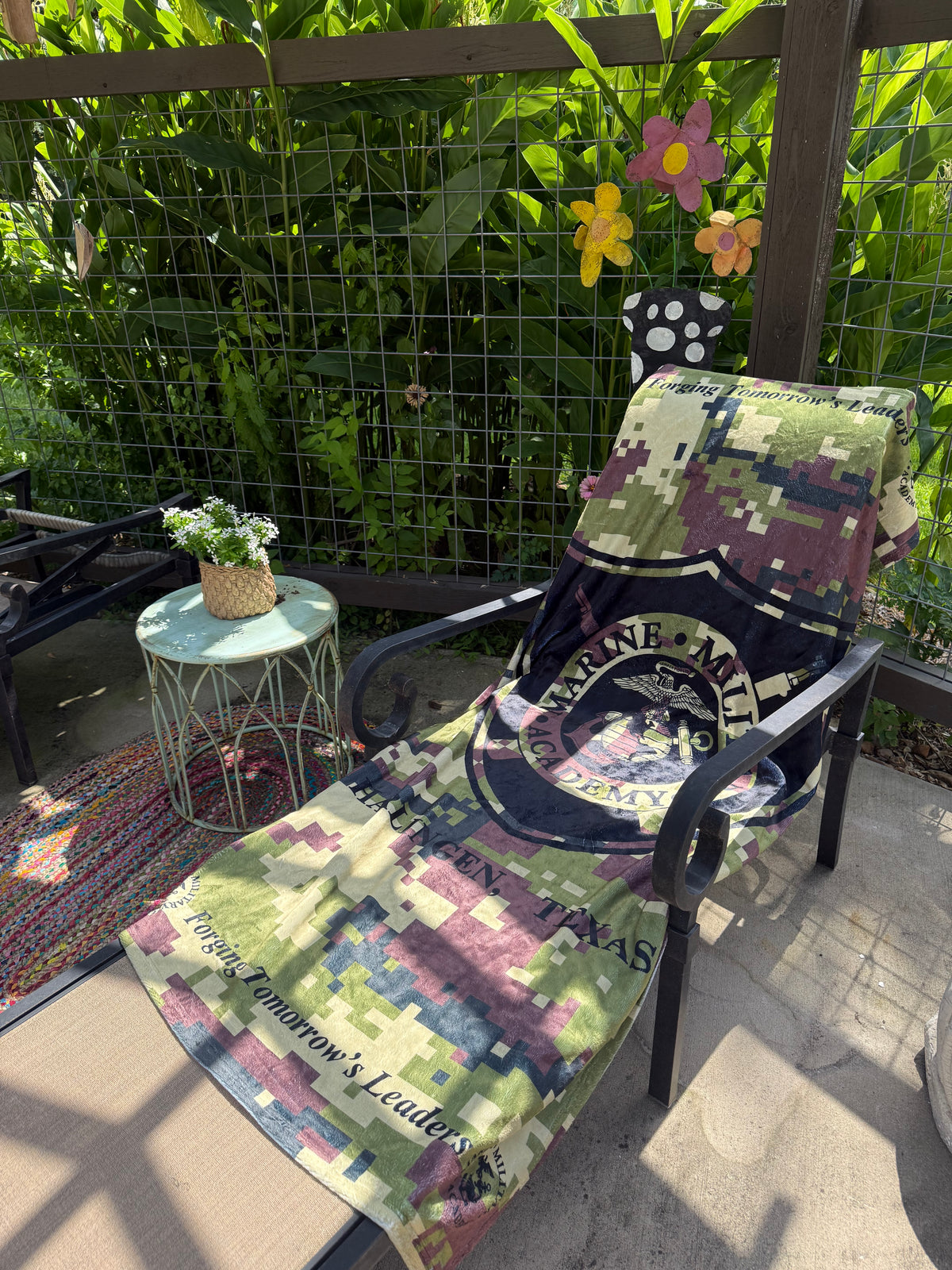 MMA Camo Beach Towel