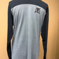 Long Sleeve T-Shirt Hoodie W/Silicon Punisher