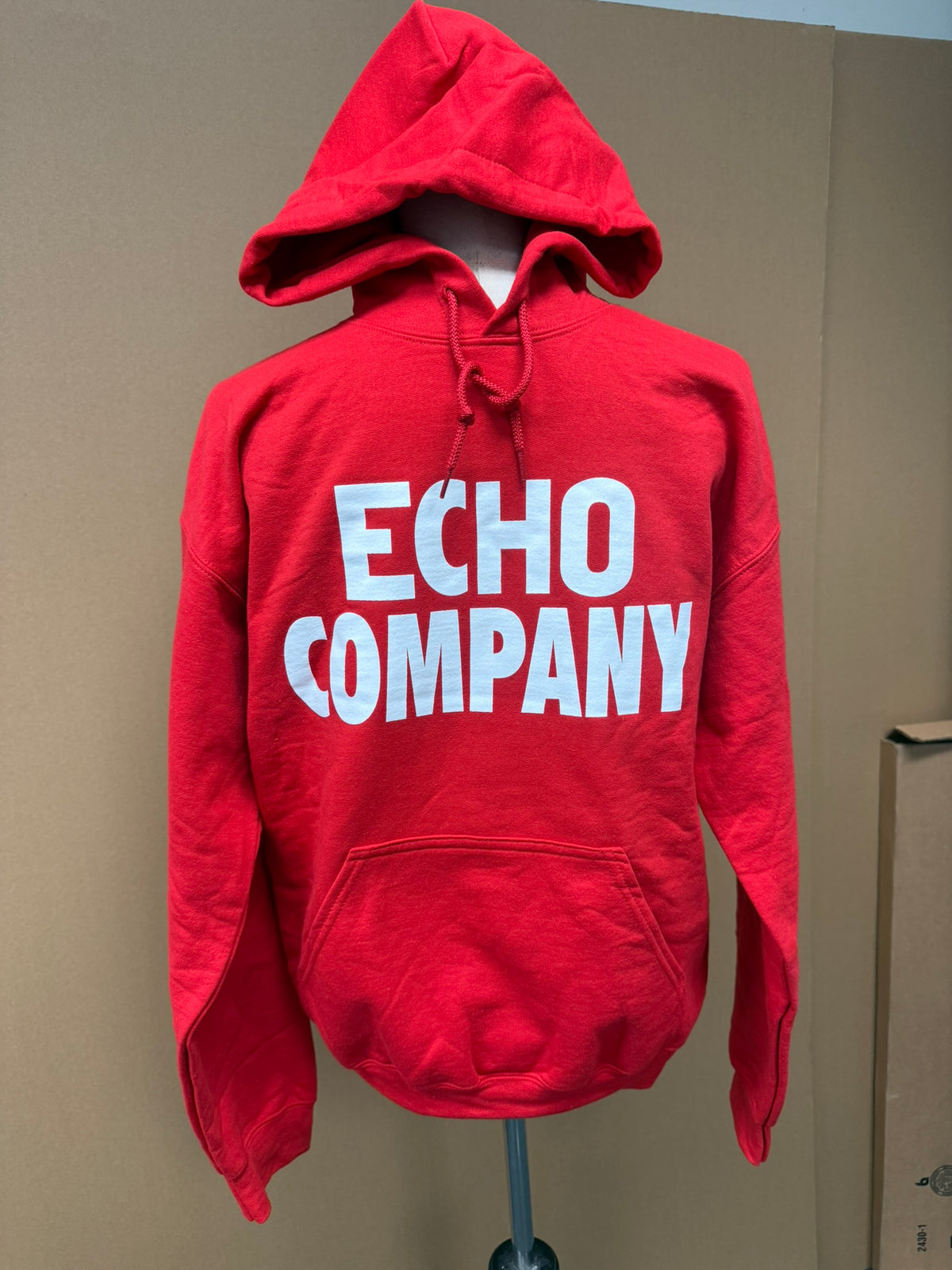 Company Block Letter Hoodie