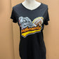 WOMENS Football BLACK MMA Tshirt