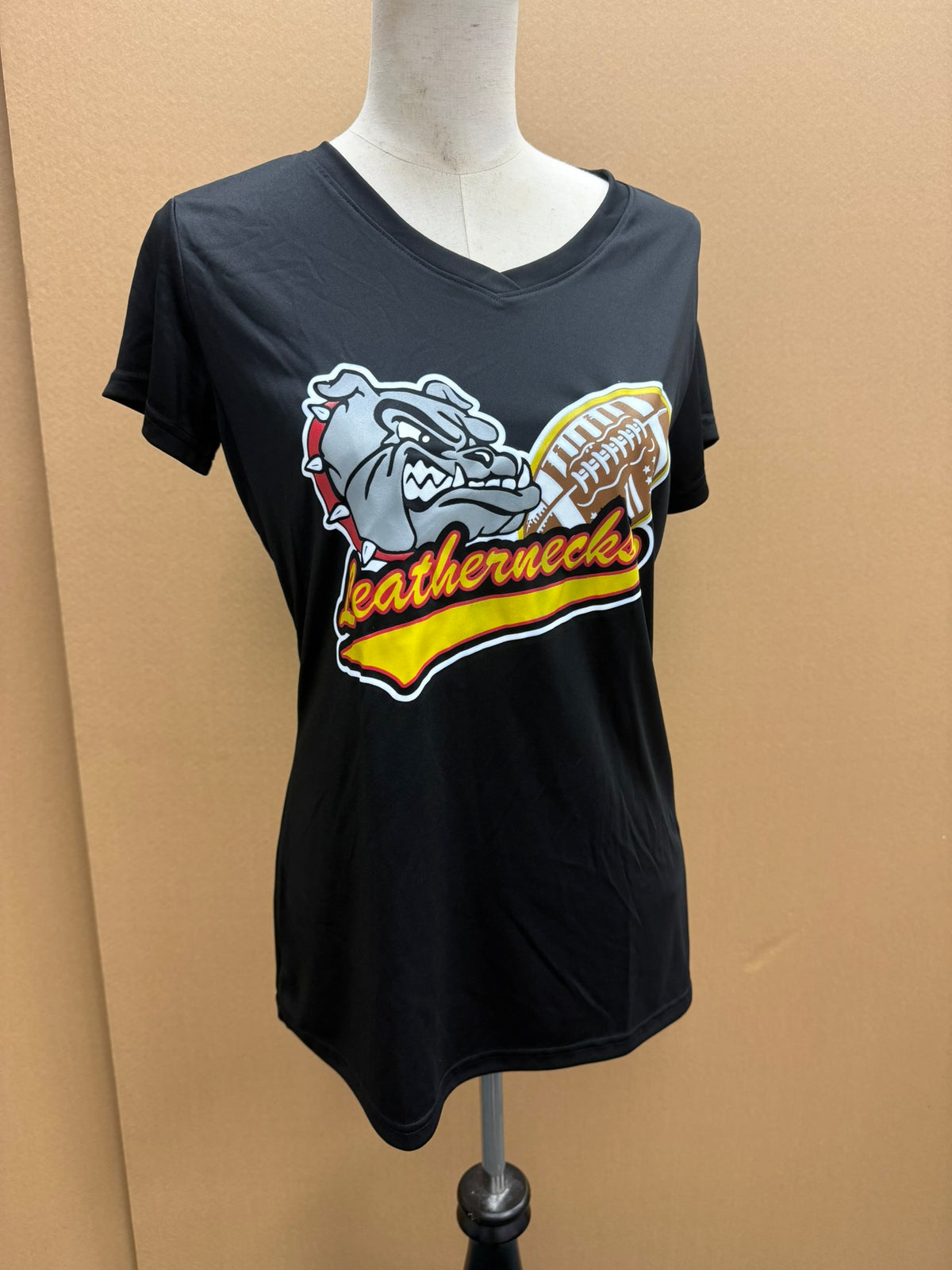 WOMENS Football BLACK MMA Tshirt