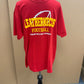 Leathernecks Football Tshirt - RED only.