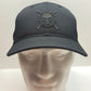 Black Structured Punisher Hat