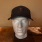 Black Structured Punisher Hat