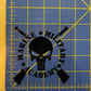 Punisher Decal